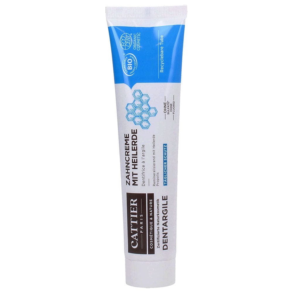 Cattier Dentifrice Dentargile A l'Argile et Propolis Bio 75ml