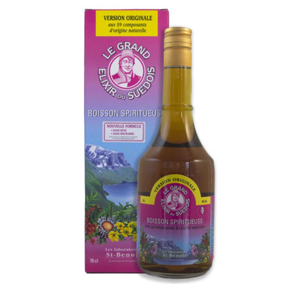 Saint Benoit Elixir Du Suédois Recette Originale 700ml