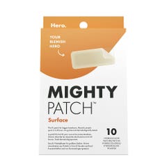 Hero Mighty Patch Patchs anti-acné Zones étendues Surface x10