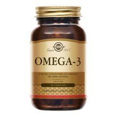 Solgar Oméga-3 3 Cardiovasculaire 60 capsules