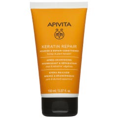 Apivita Keratin Repair Après-shampoing Nourrissant et Réparateur Cheveux Secs et Abîmés 150ml