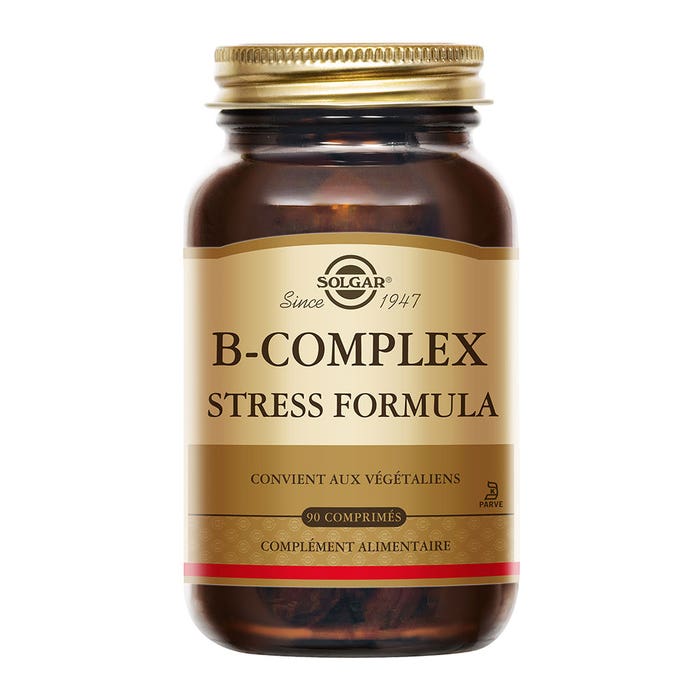 Solgar B-Complex Stress Formula Complex Stress Formula Relaxation Sommeil 90 comprimés