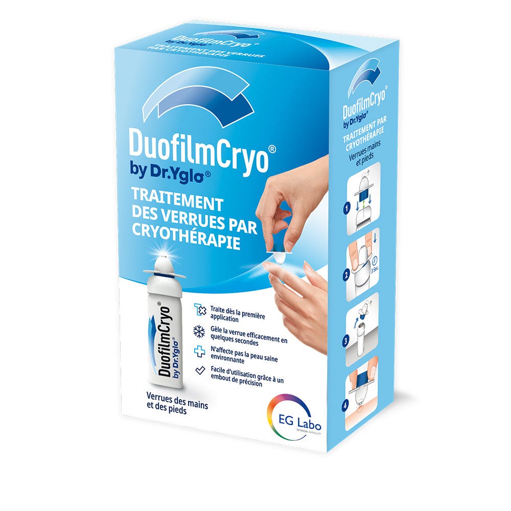 Duofilm Cryo by Dr.Yglo Traitement des Verrues par Cryothérapie 50ml