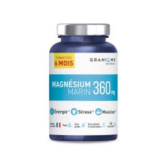 Granions Magnésium Marin 360mg Format Eco 6mois 180 comprimés