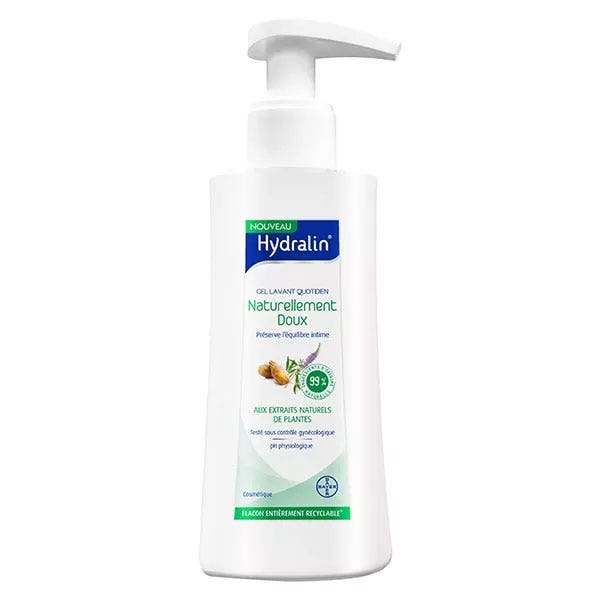 Hydralin Quotidien Gel Lavant Intime Naturellement Doux 200ml