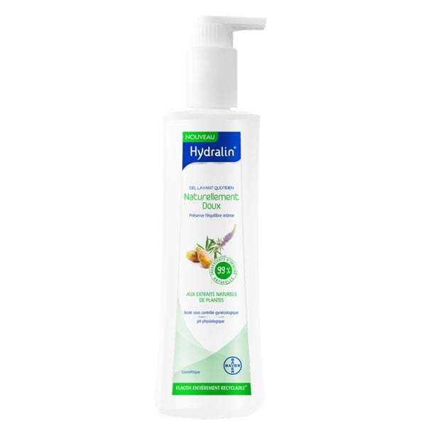 Hydralin Quotidien Gel Lavant Intime Naturellement Doux 400ml