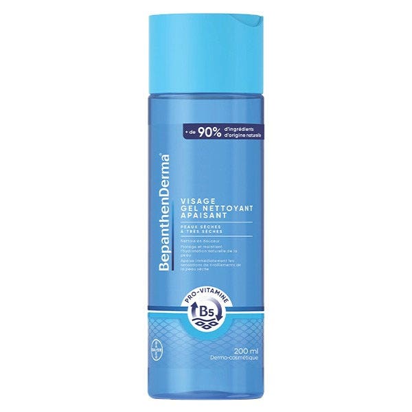 Bepanthen Derma Gel Nettoyant Apaisant Visage 200ml