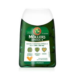 Moller'S Oméga-3 Double x112 capsules