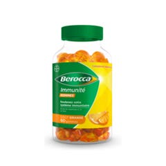 Bayer Berocca Immunité Gommes Goût Orange x60 gommes
