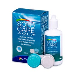 Menicon Solocare Aqua Solution multifonctions pour les lentilles souples 90ml