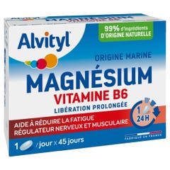 Alvityl Magnesium Vitamine B6 45 Comprimes