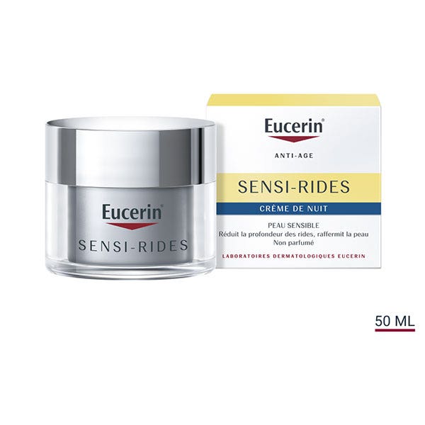 Eucerin Sensi-Rides Crème De Nuit 50ml