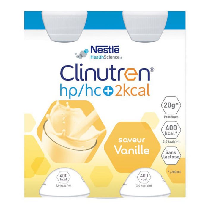 Nestlé HealthScience Clinutren Hp/hc+2kcal 4x200ml