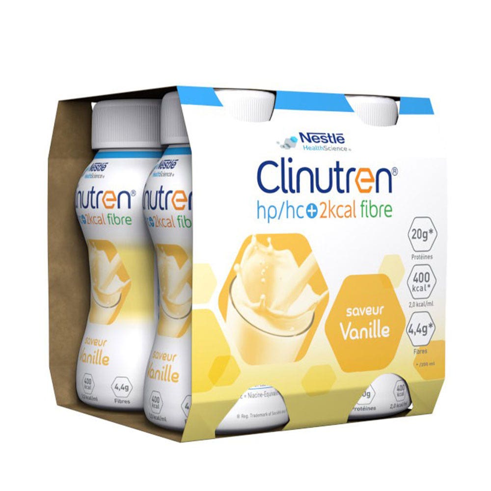 Nestlé HealthScience Clinutren HP/HC+2kcal Fibre 4x200ml