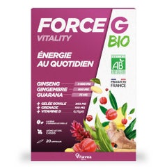 Vitavea Santé Force G Vitality Bio Energie Au Quotidien 20 Ampoules