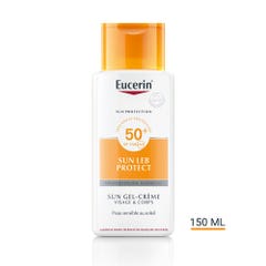 Eucerin Sun Protection Creme-gel Spf50 Leb Protect Visage Et Corps 150ml