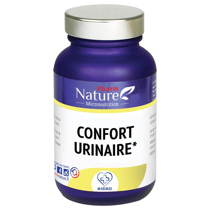 Confort Urinaire 40 Gélules Nature Attitude