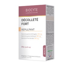 Biocyte Beauté Decolleté Fort Beaute Repulpee Repulpant 60 Gélules