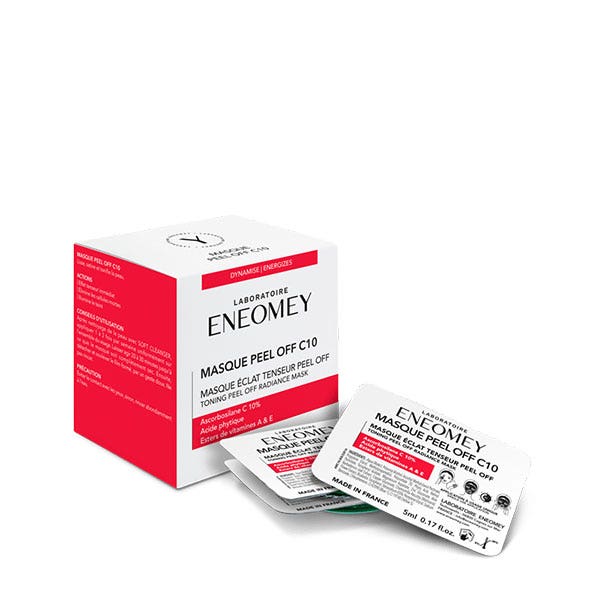 Eneomey Masque Peel Off C10 Eclat Tenseur 6x5ml