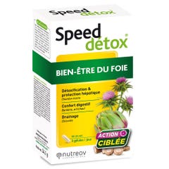Nutreov Speed Detox Bien-Etre du Foie Action Ciblée 60 Gélules