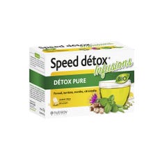 Nutreov Speed Detox Infusions Détox Pure Saveur Citron 20 Sachets