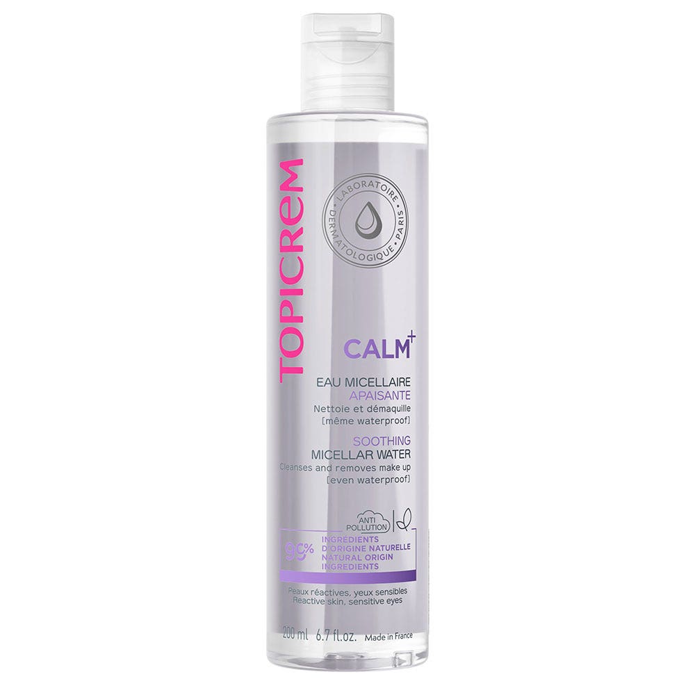 Topicrem Calm+ Eau Micellaire Apaisante Peaux Intolerantes 200ml