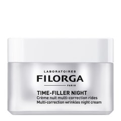 Filorga Time-Filler Crème de nuit à l'acide hyaluronique anti rides 50ml