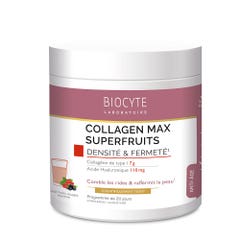 Biocyte Anti-âge Collagen Max Superfruits Goût fruits rouges menthe 260g