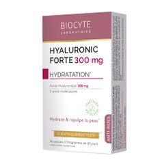 Biocyte Anti-rides Hyaluronic forte 300mg Hydratation 30 Gélules