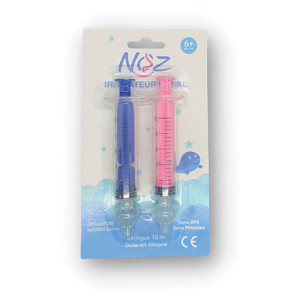 Noz Irrigateur Nasale x2 seringues 6+ Mois