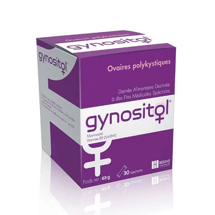 Lyocentre Gynositol Myo-inositol Ovaires polykystiques 30 Sachets
