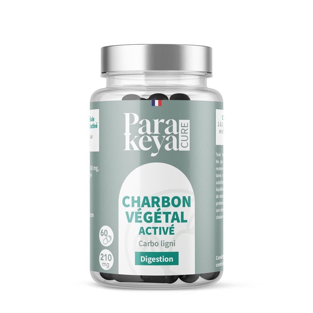 Parakeya par Easypara Digestion Charbon Vegetal Activé