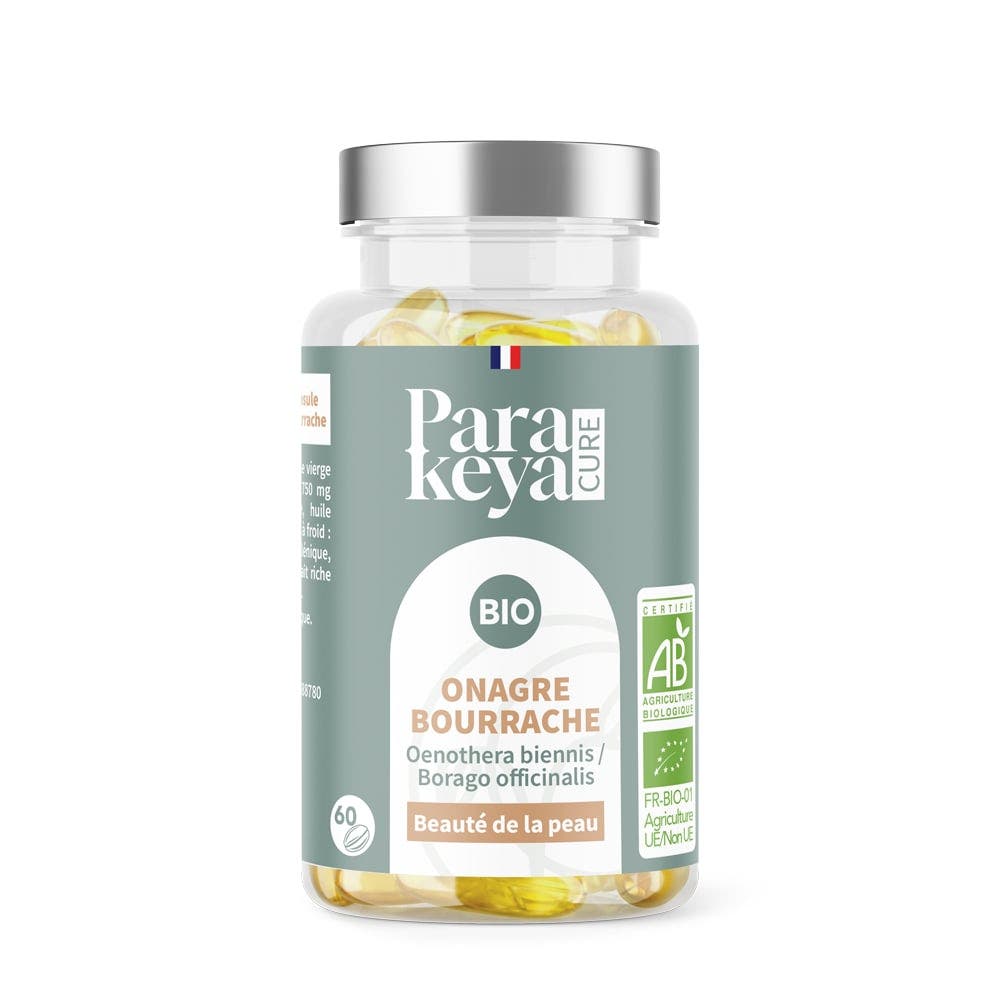 Parakeya par Easypara Beauté de la peau Onagre/Bourrache Huile Bio