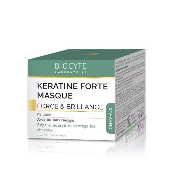 Keratine Forte Masque 150ml Cheveux Biocyte