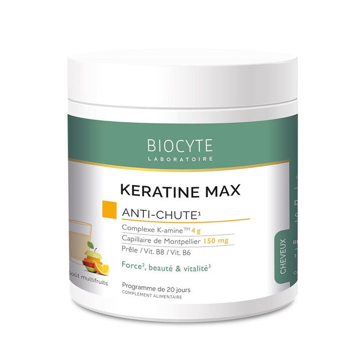 Keratine Max 240g Cheveux Anti-chute Biocyte
