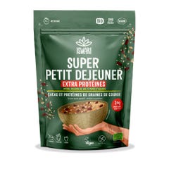 Iswari Super Petit Déjeuner Super Petit Dejeuner Cacao Et Protéines de Graines de Courge Bio 360g