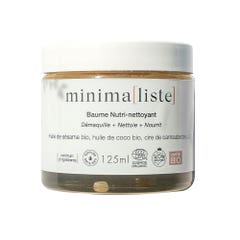 Minimaliste Baume Nutri-Nettoyant Bio Tous Types de Peaux 125ml