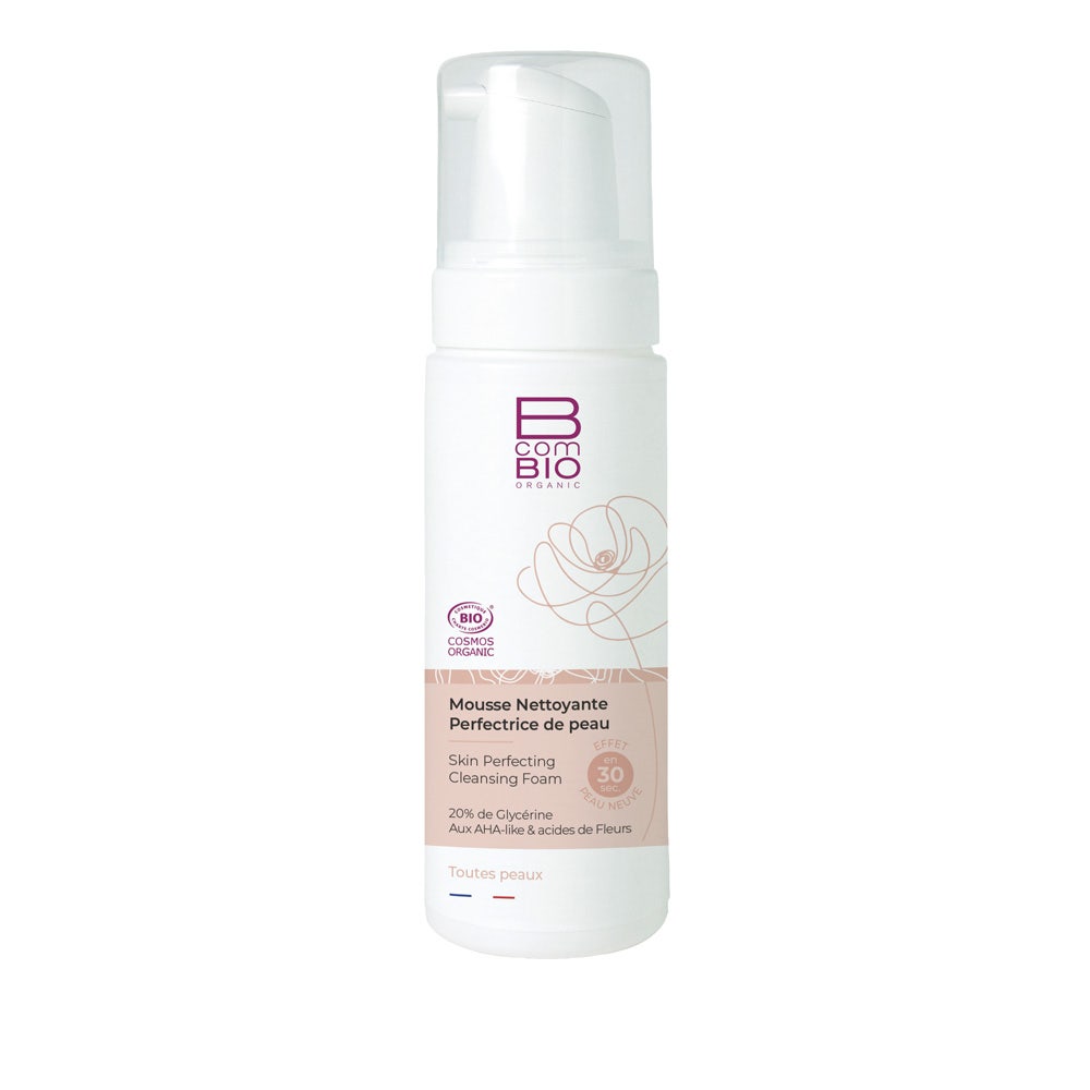 Bcombio Organic Mousse Nettoyante Perfectrice De Peau 150ml