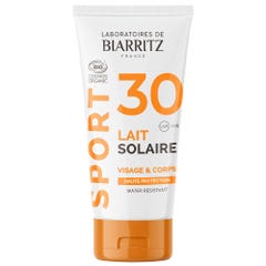 Laboratoires De Biarritz Soins Sport Lait Solaire SPF30 Bio 50ml