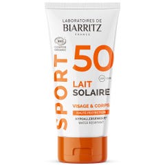 Laboratoires De Biarritz Sport Lait Solaire SPF50 Bio 50ml