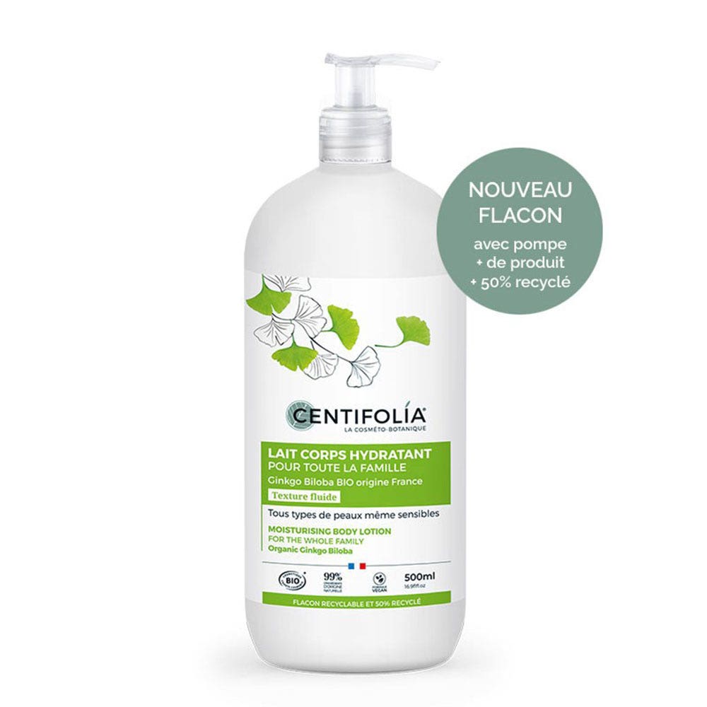 Centifolia Douceur et Hydratation Lait Corps Hydratant Pour Toute La Famille 500ml