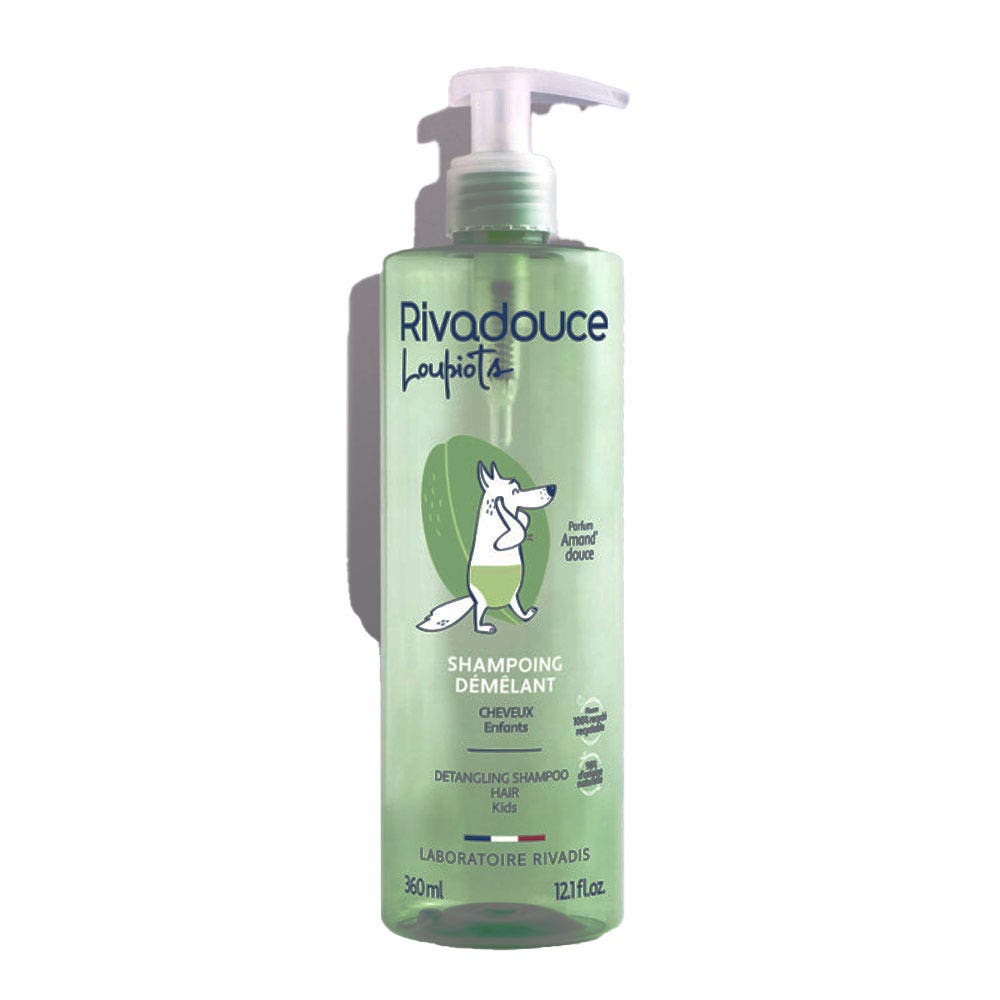 Rivadouce Loupiots Shampooing Démêlant Enfants Amand'Douce 360ml