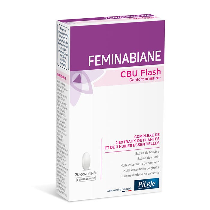 CBU Flash 20 comprimés Feminabiane Feminabiane Pileje