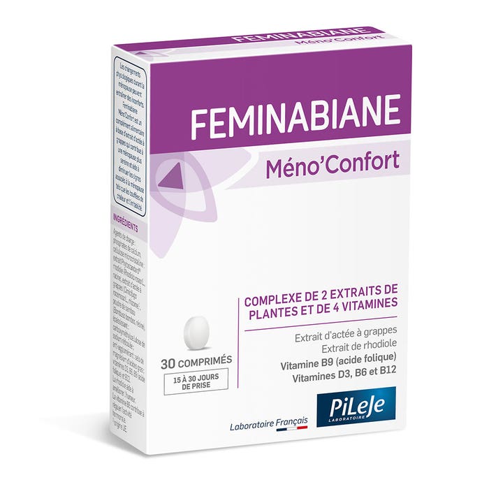 Meno'confort 30 comprimés Feminabiane Pileje