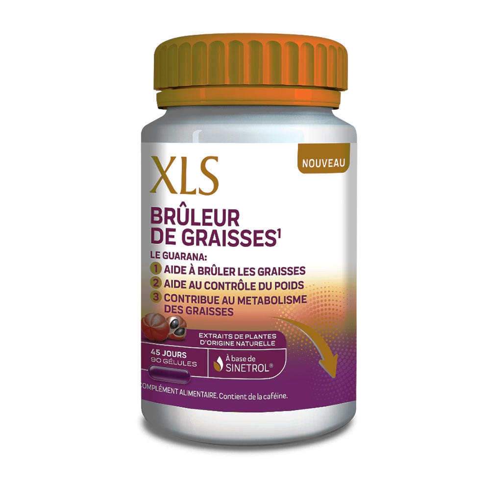 Xl-S Brûleur de Graisses Guarana A base de Sinetrol 90 Gélules