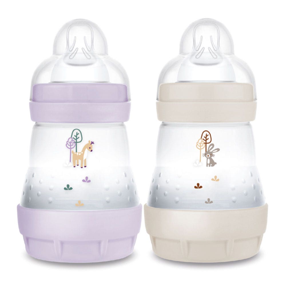Mam Easy Start Anti-Colique Biberon Débit 1 0 à 6 Mois 2x160ml