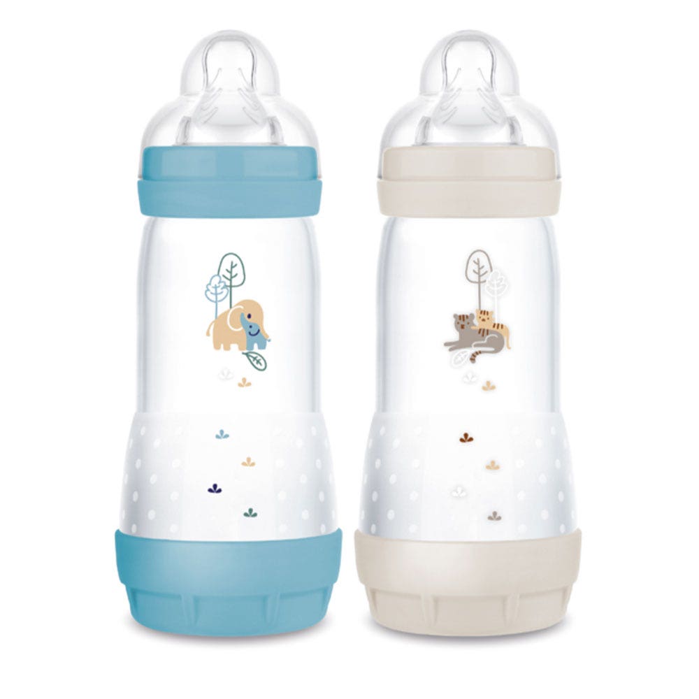 Mam Easy Start Anti-Colique Biberon Débit 3 4 Mois et Plus 2x320ml