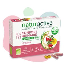 Naturactive Urisanol Flash Bio Confort urinaire 10 Gelules + 10 Capsules