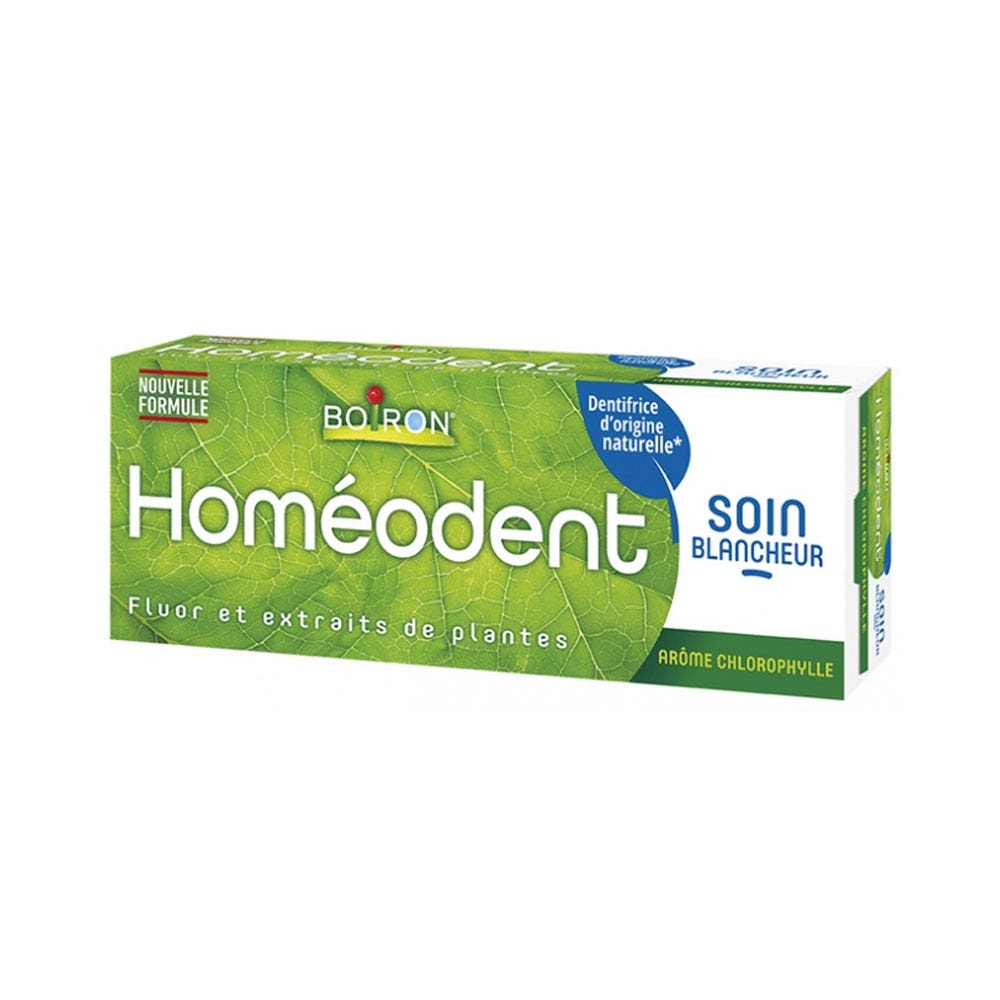 Boiron Homeodent Dentifrice Soin Blancheur Chlorophylle 75ml