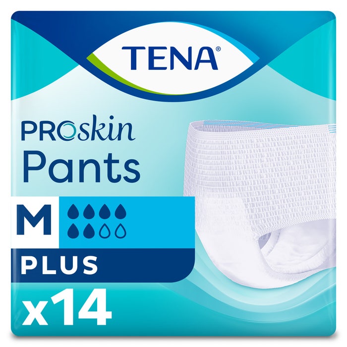 Tena Proskin plus Pants Culottes Absorbantes Fuites Urinaires Taille M 80-110cm X14